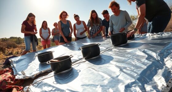 constructing eco friendly solar cooker