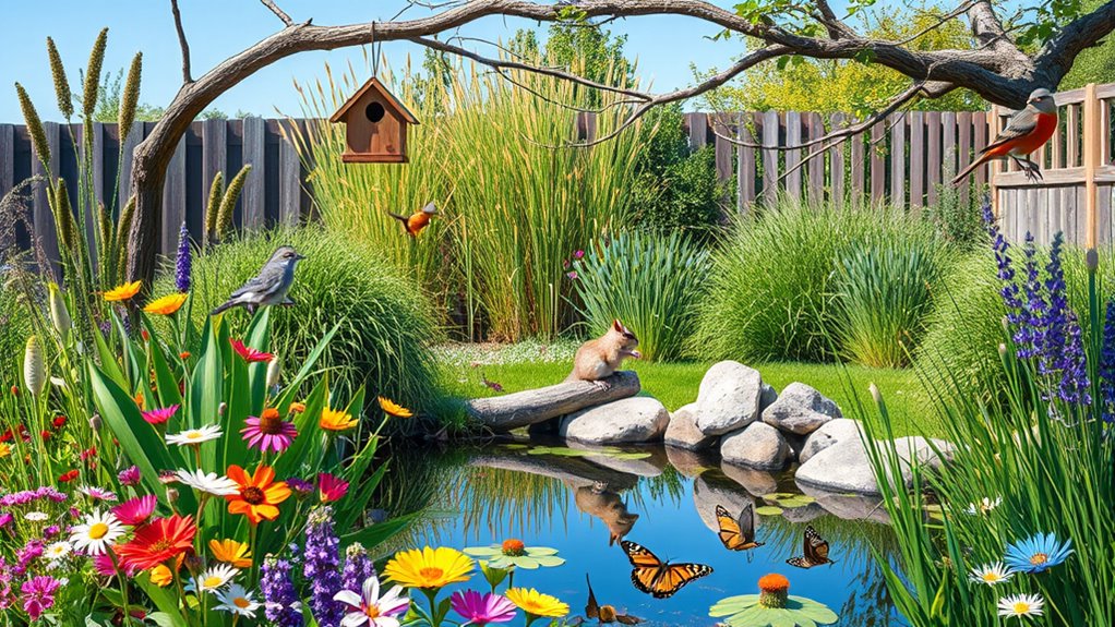 create a wildlife friendly habitat