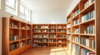create custom built bookcase