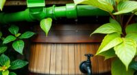 diy rainwater barrel system