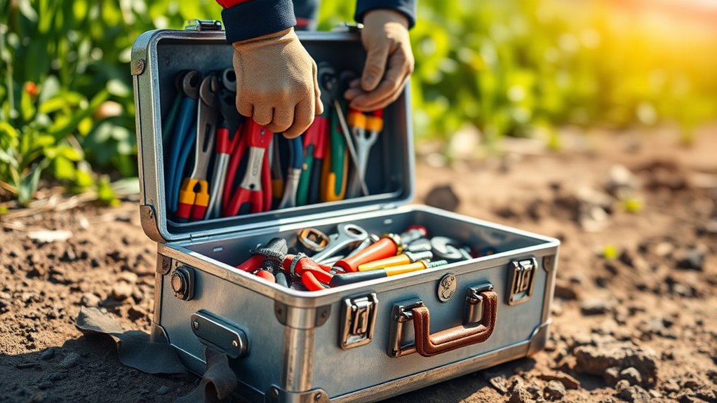 durable lightweight organized toolbox