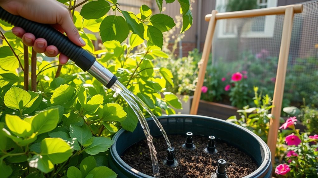 eco friendly greywater irrigation system