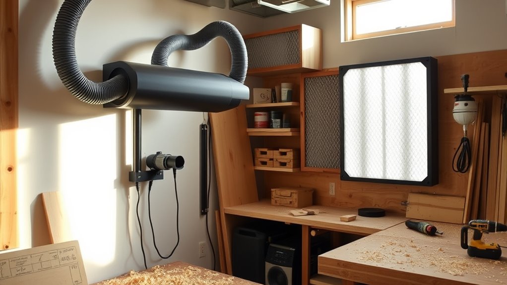 effective dust collection and filtration