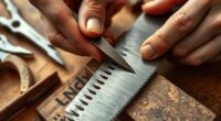 hand saw sharpening techniques