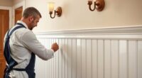 installing elegant wall panels