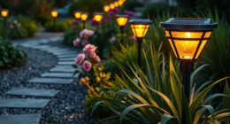 installing outdoor solar lighting