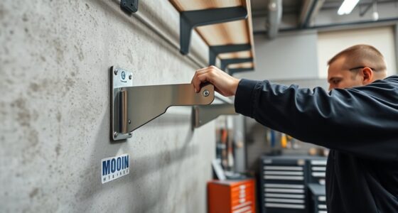 installing wall mounted storage