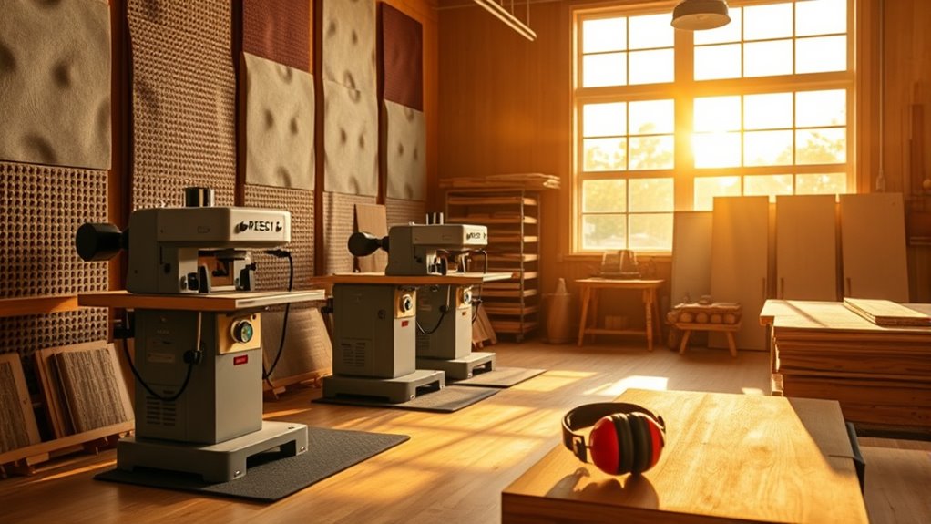 minimize workshop noise effectively