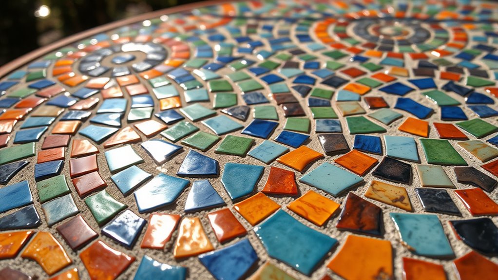 mosaic patio table tips