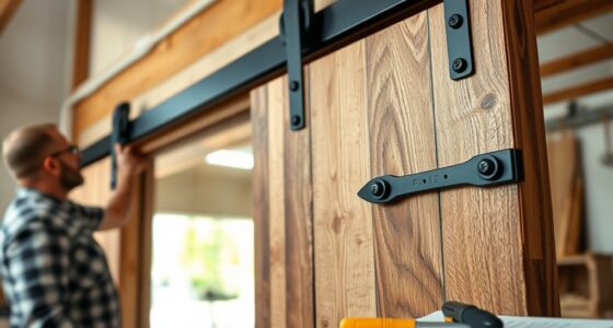 mounting a barn door