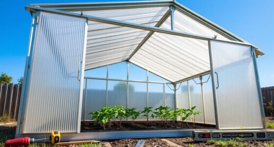polycarbonate greenhouse construction guide