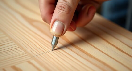 precise marking gauge technique