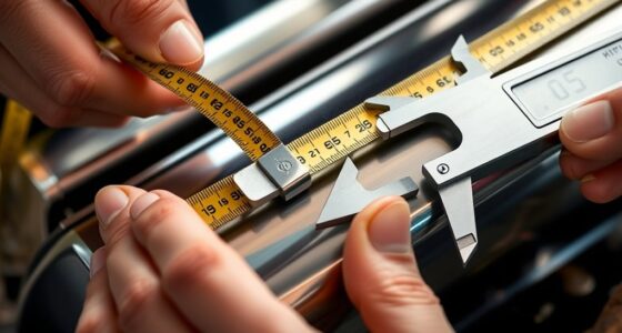 precise measurement tools usage