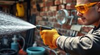 proper pressure washing safety