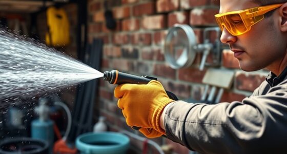 proper pressure washing safety