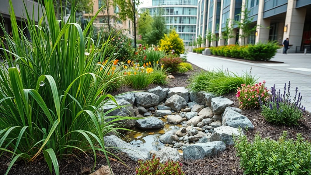 rain garden plant and soil selection