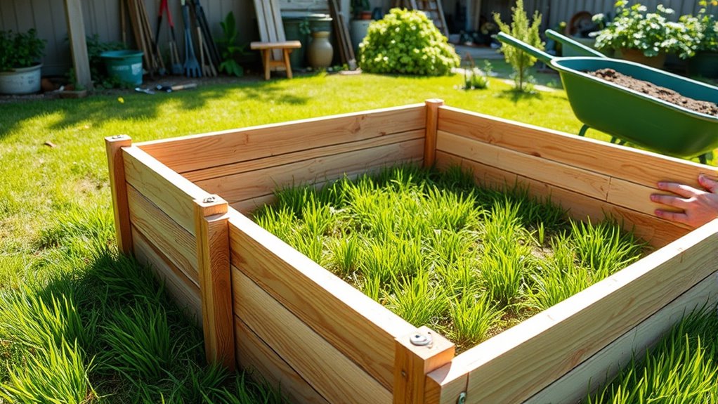 raised beds compost pest control