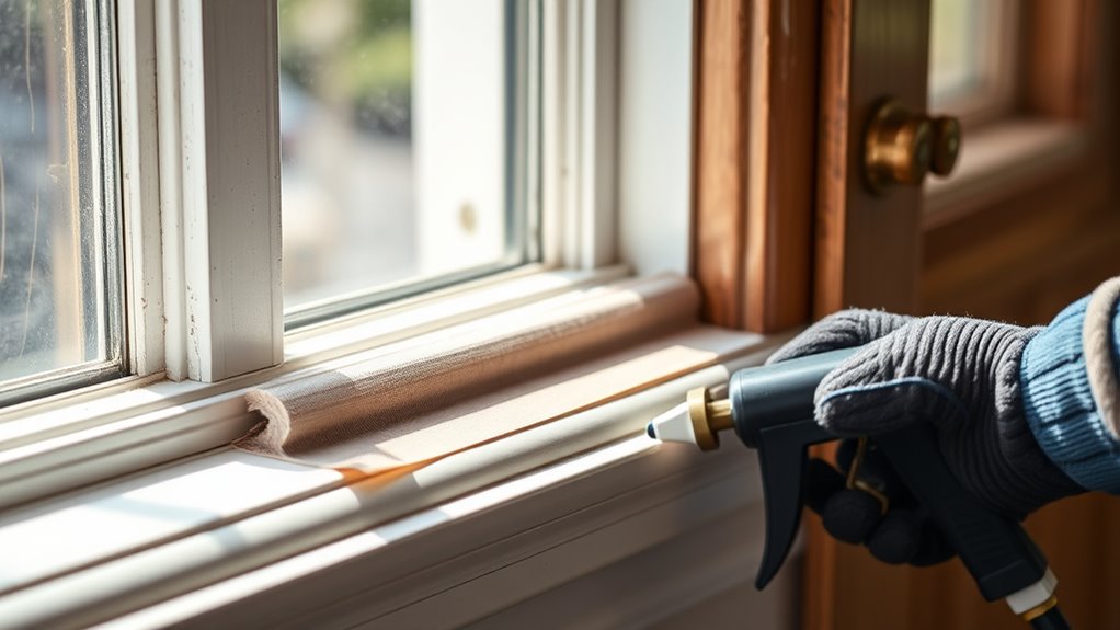 seal gaps to save energy