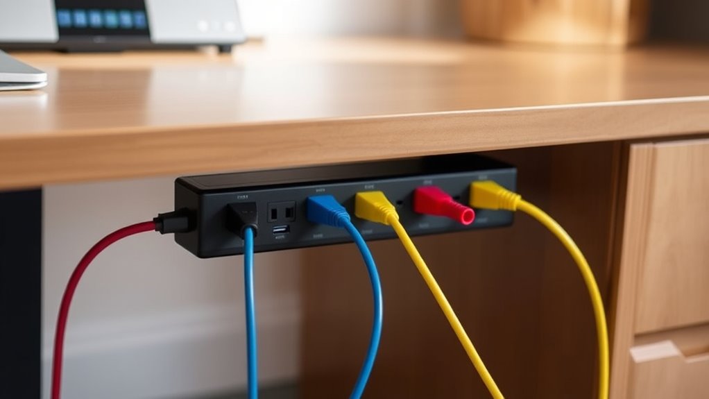 secure and organize cords