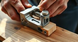 secure materials with hand clamps