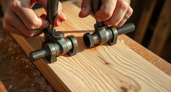 secure wood pieces firmly