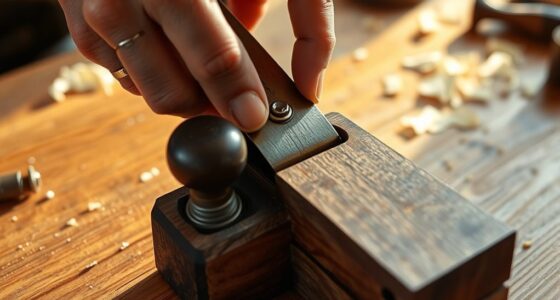 selecting and adjusting block plane