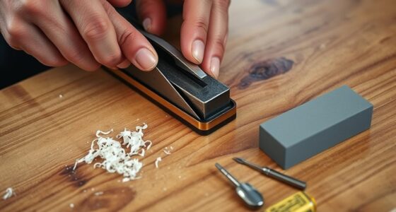 sharpening and maintaining spokeshave