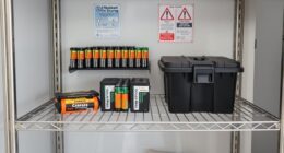 store batteries in safe conditions