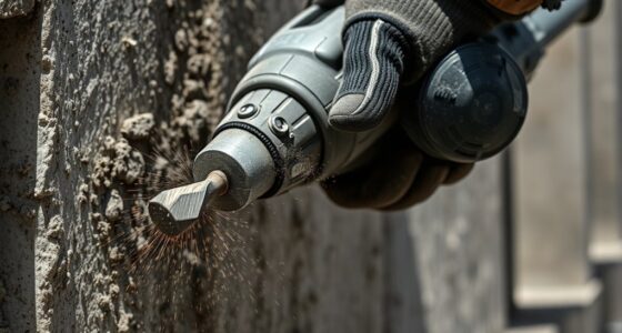 using a rotary hammer