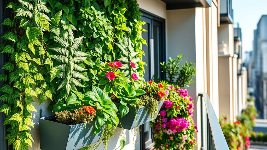 vertical garden space saving design