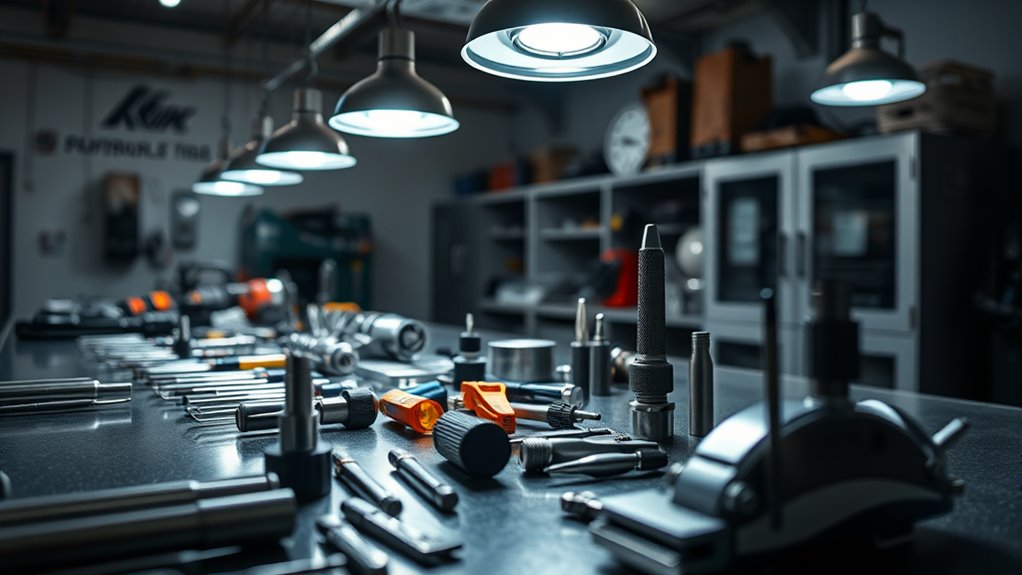 workshop lighting safety optimization