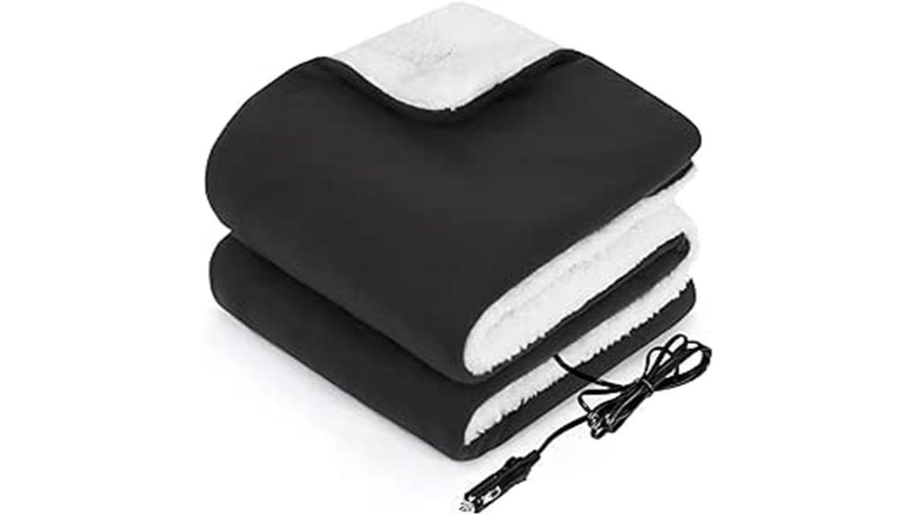 12 volt heated car blanket