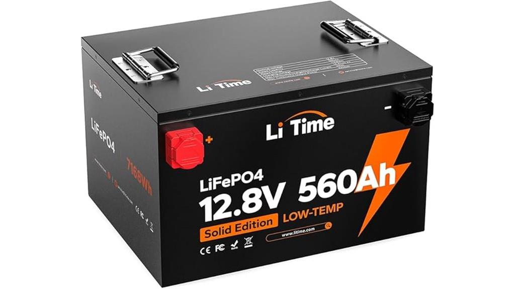 12v 560ah lifepo4 battery