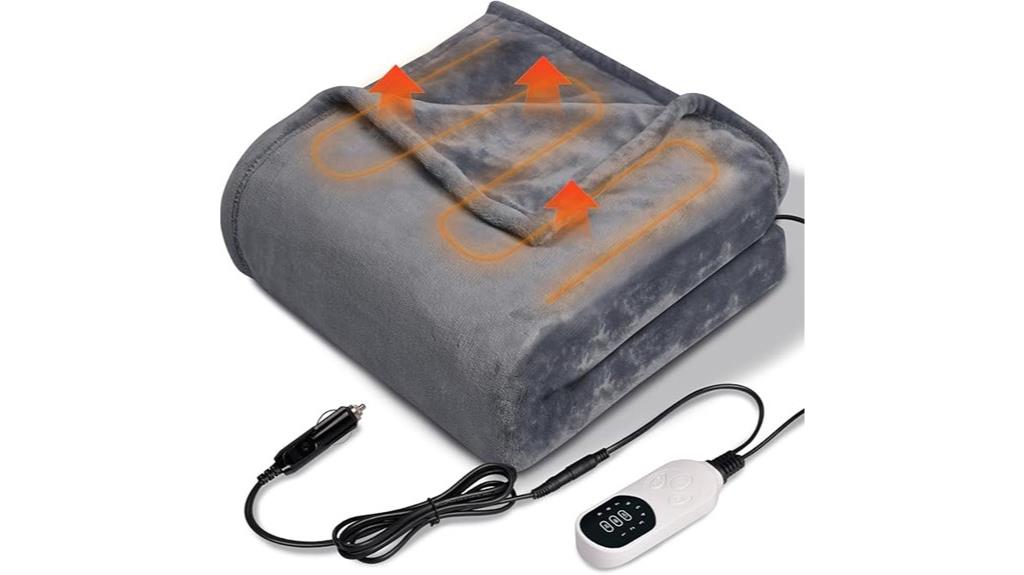 12v heated blanket settings