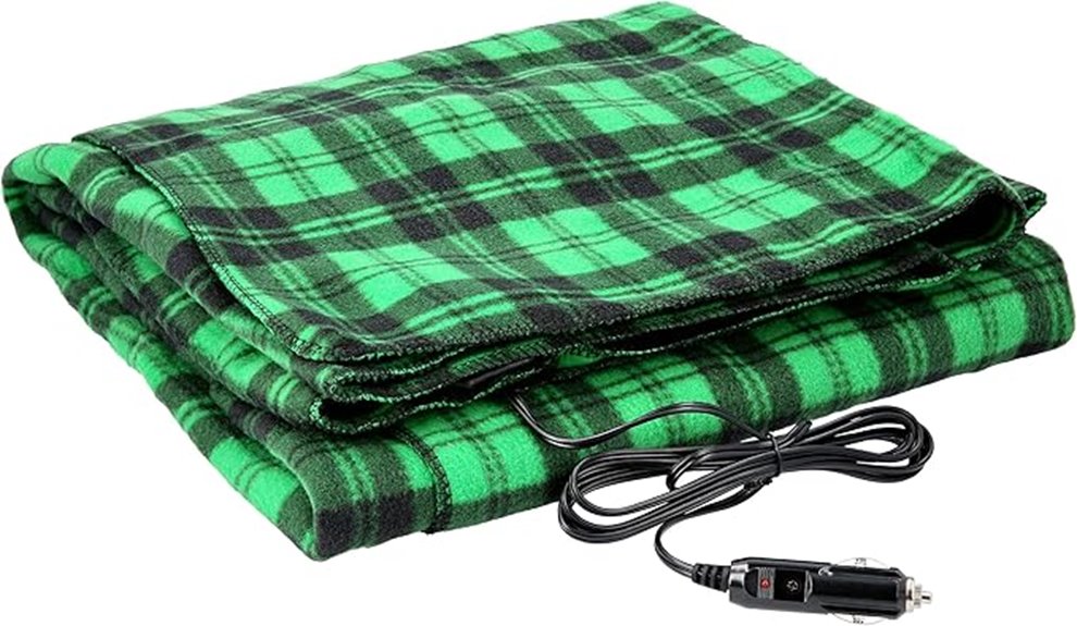 12v vehicle heated blanket