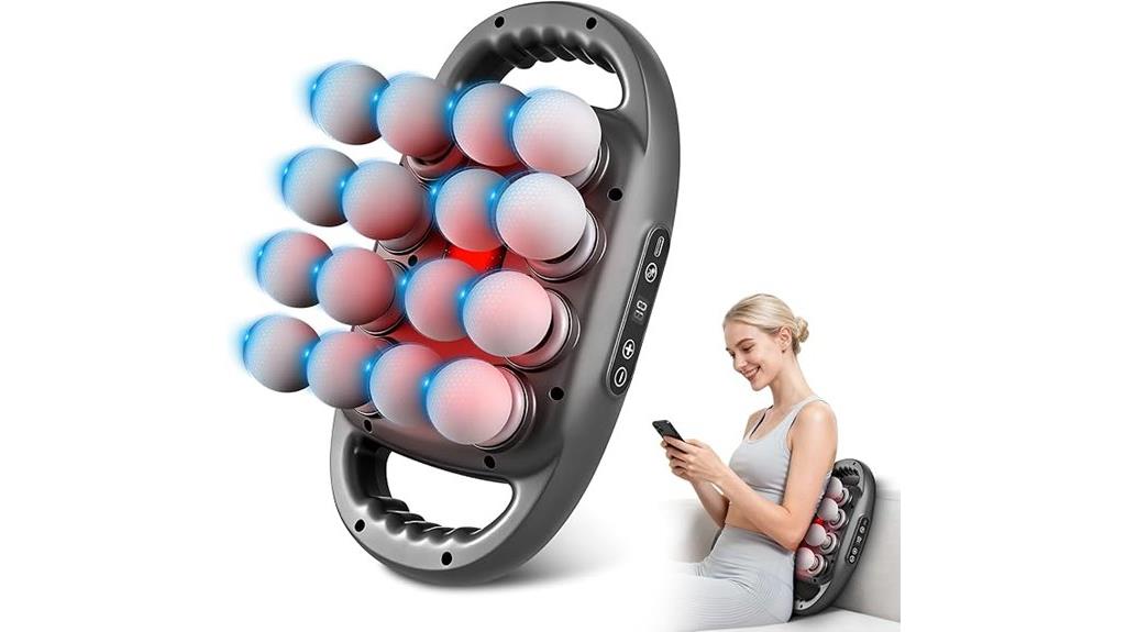 16 head massager with modes