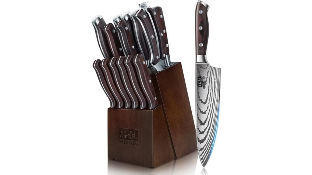 16 piece knife set