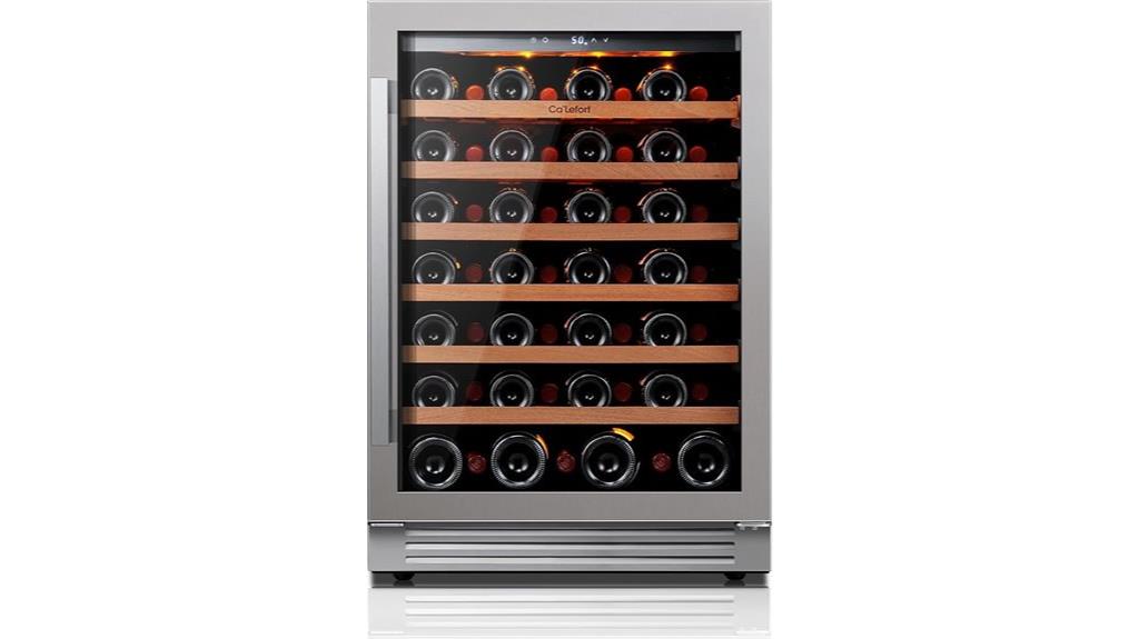 24 bottle wine refrigerator