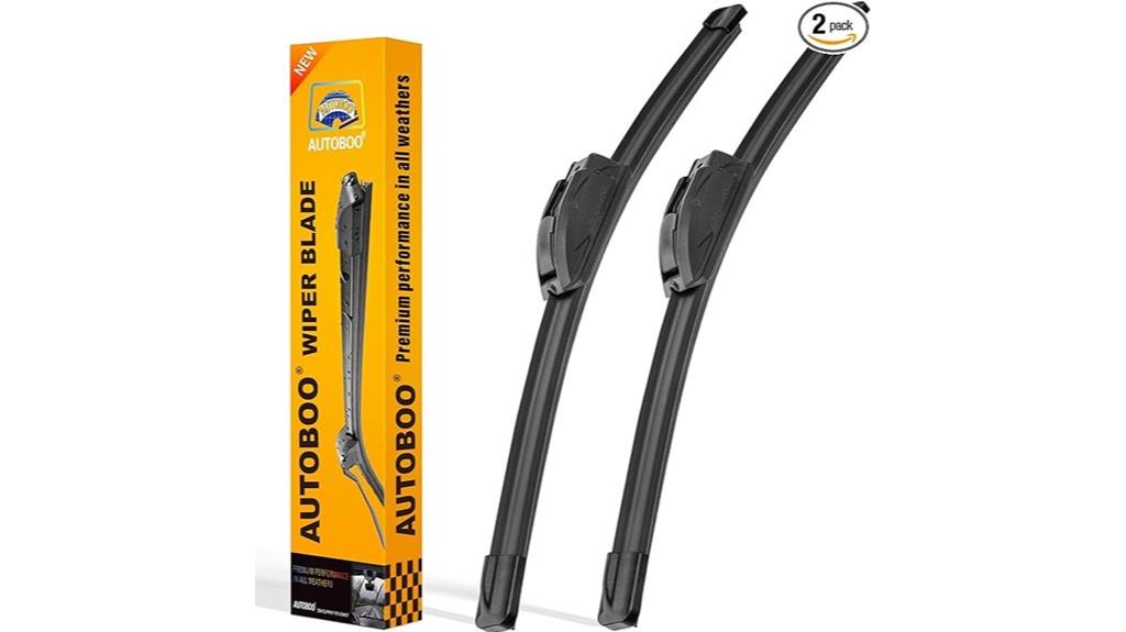 26 and 16 wiper blades