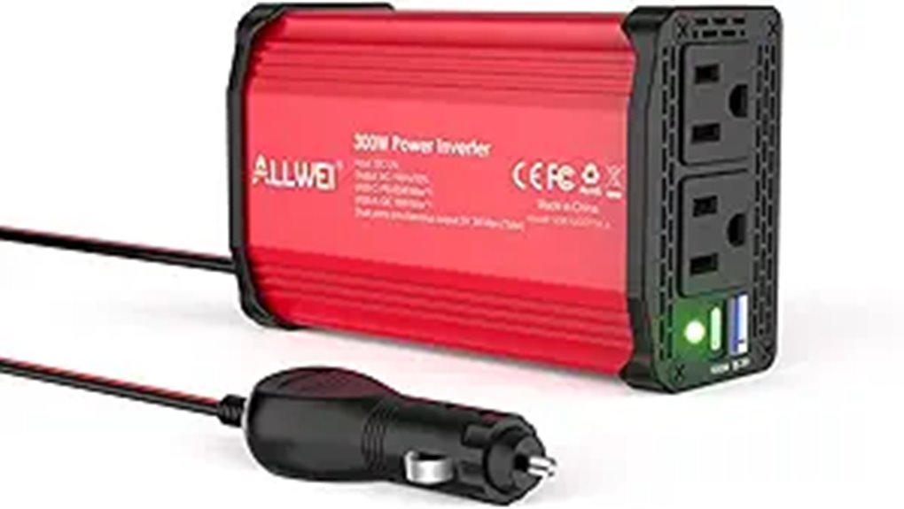 300w car inverter with usb