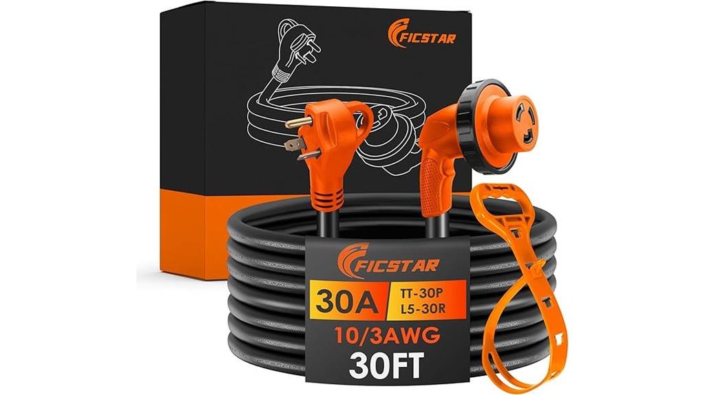 30 ft rv power cord