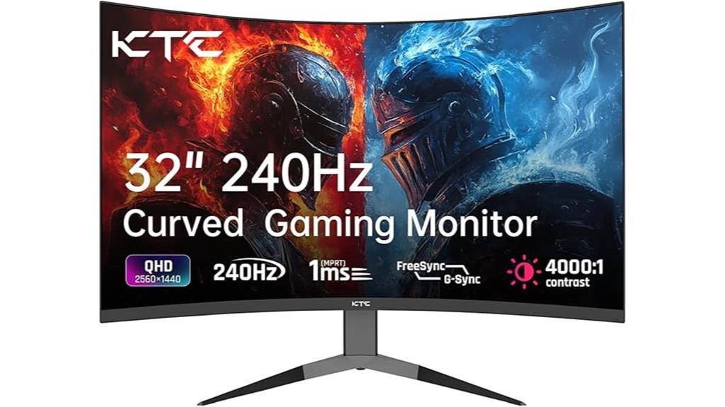 32 inch 240hz curved monitor