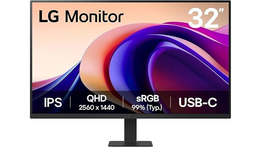 32 inch qhd ips monitor