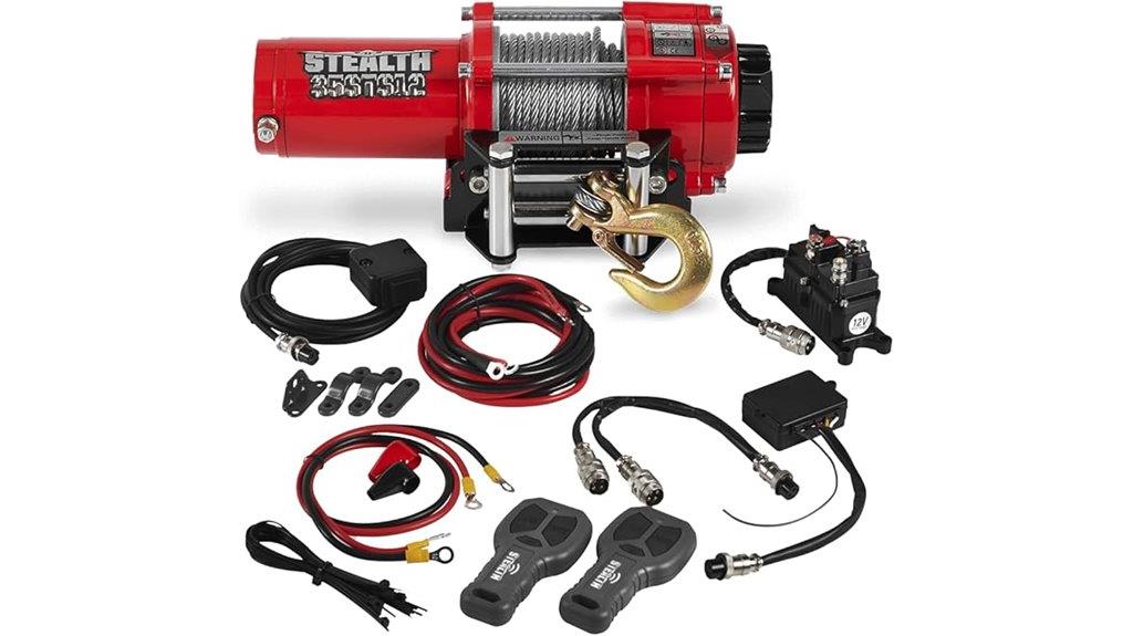 3500 lb electric off road winch