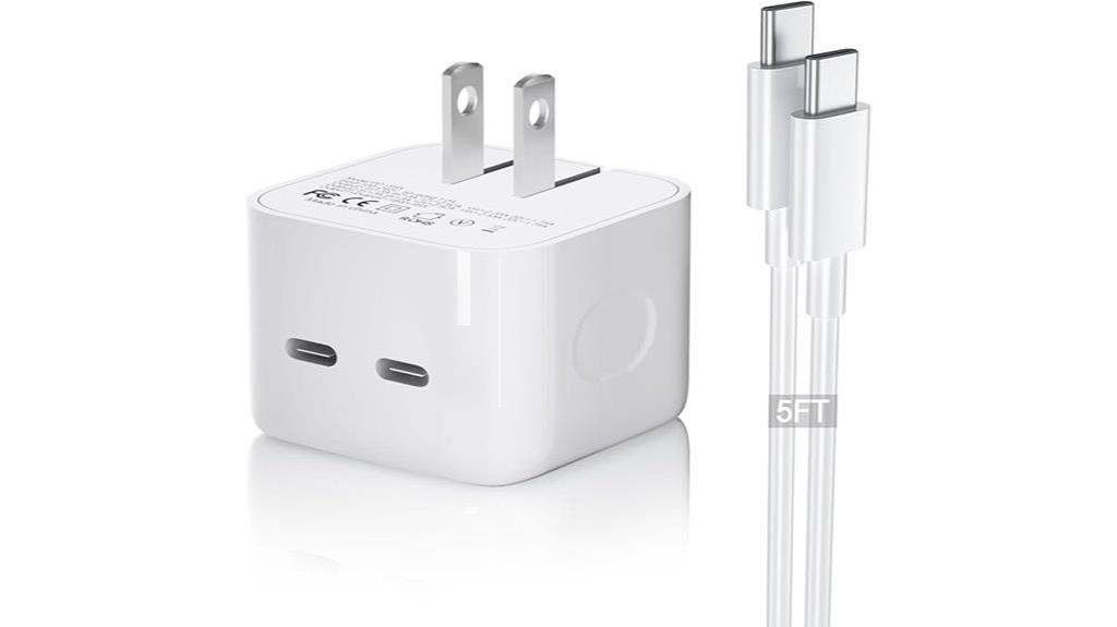 35w dual usb c charger