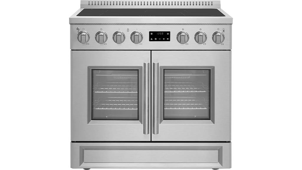 36 inch induction range