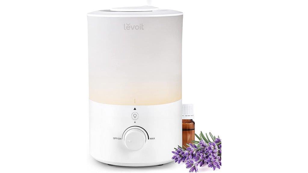3l capacity humidifier night light