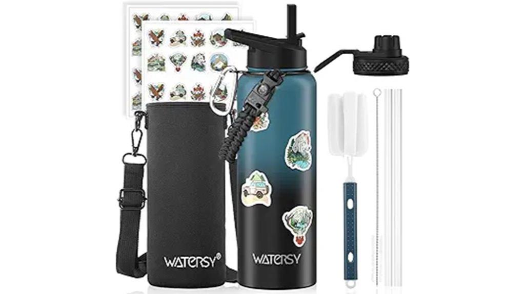 40oz insulated water bottle