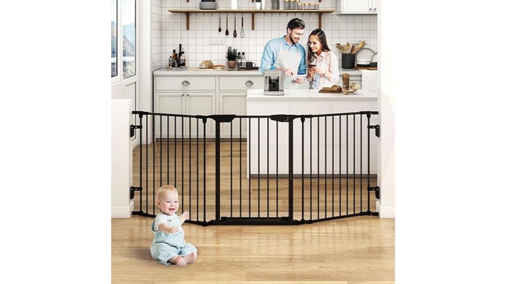 74 inch metal baby gate