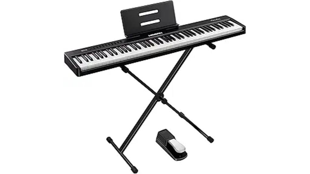 88 key digital piano set